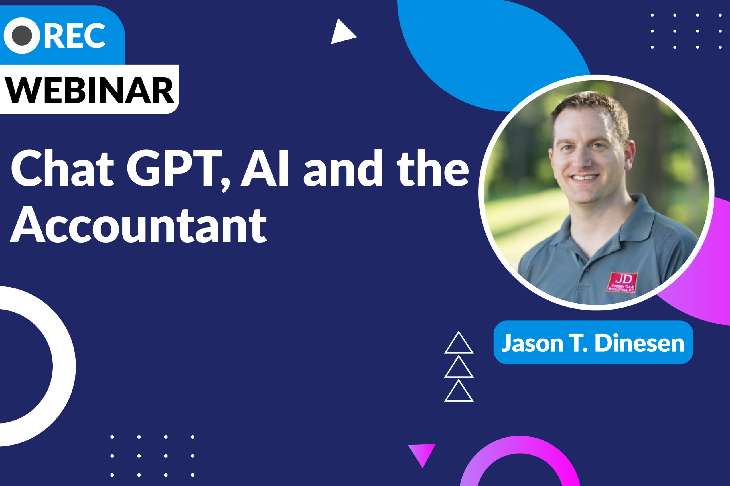 Chat GPT, AI and the Accountant - Course CPE